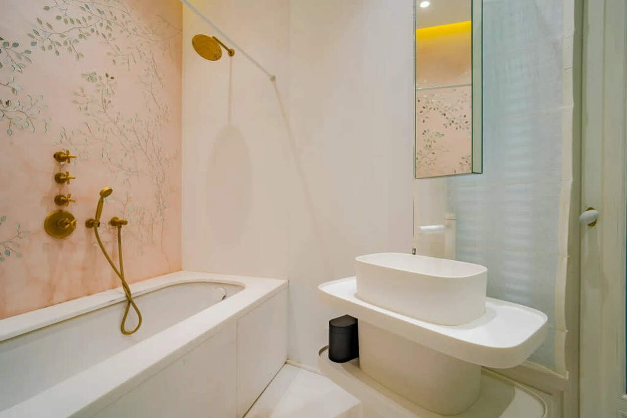 The bathroom