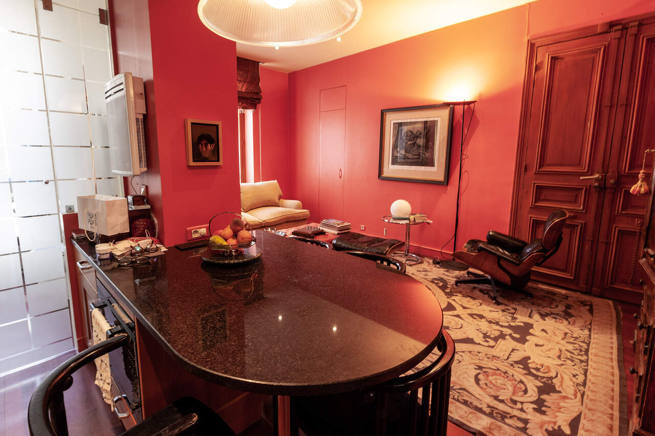 The living room