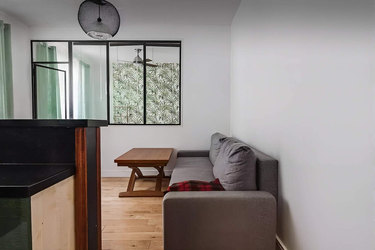 The living room