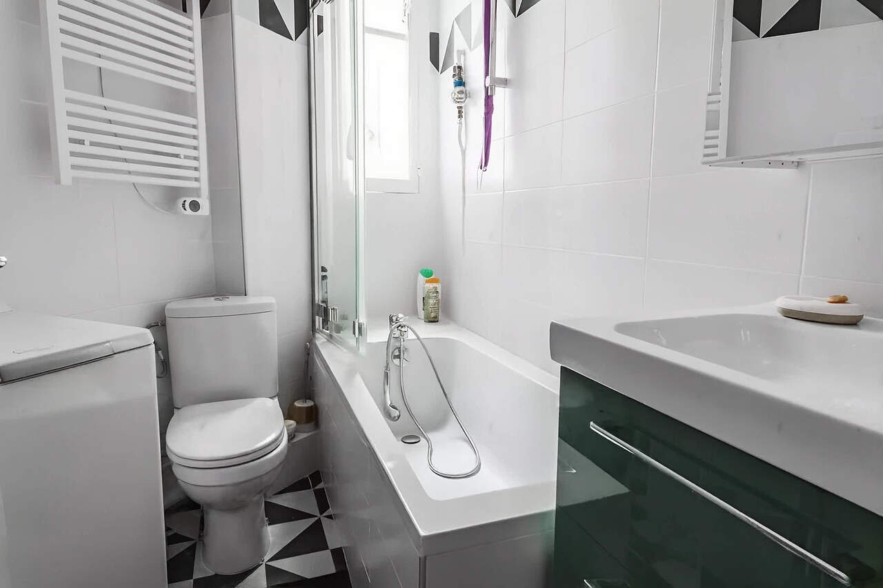 The bathroom