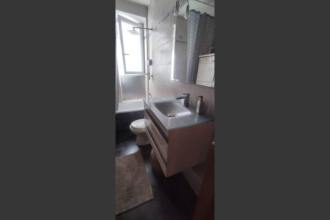 The bathroom