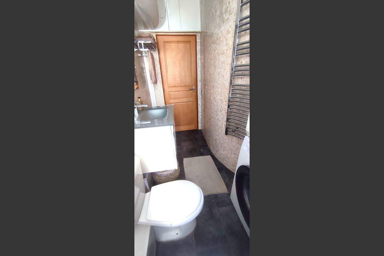 The bathroom