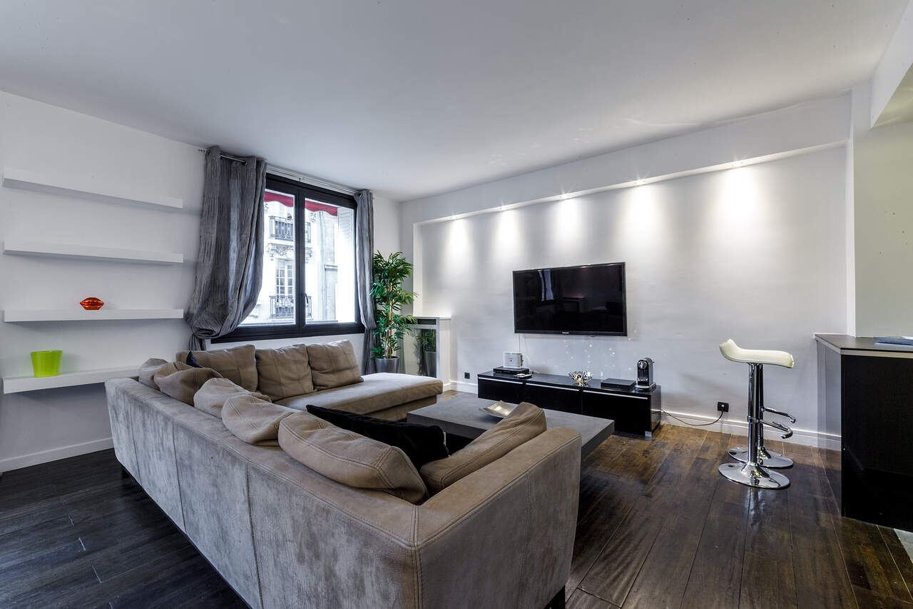 The living room