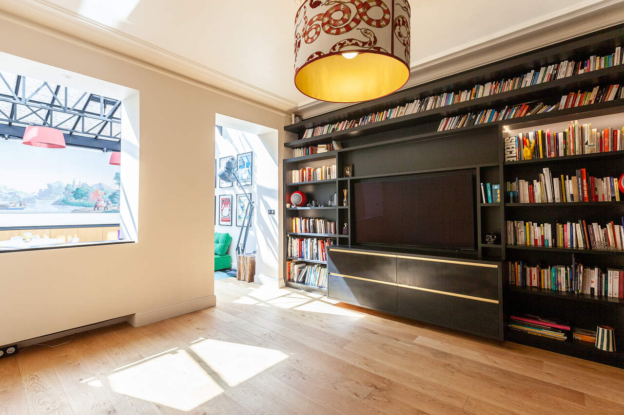 The living room