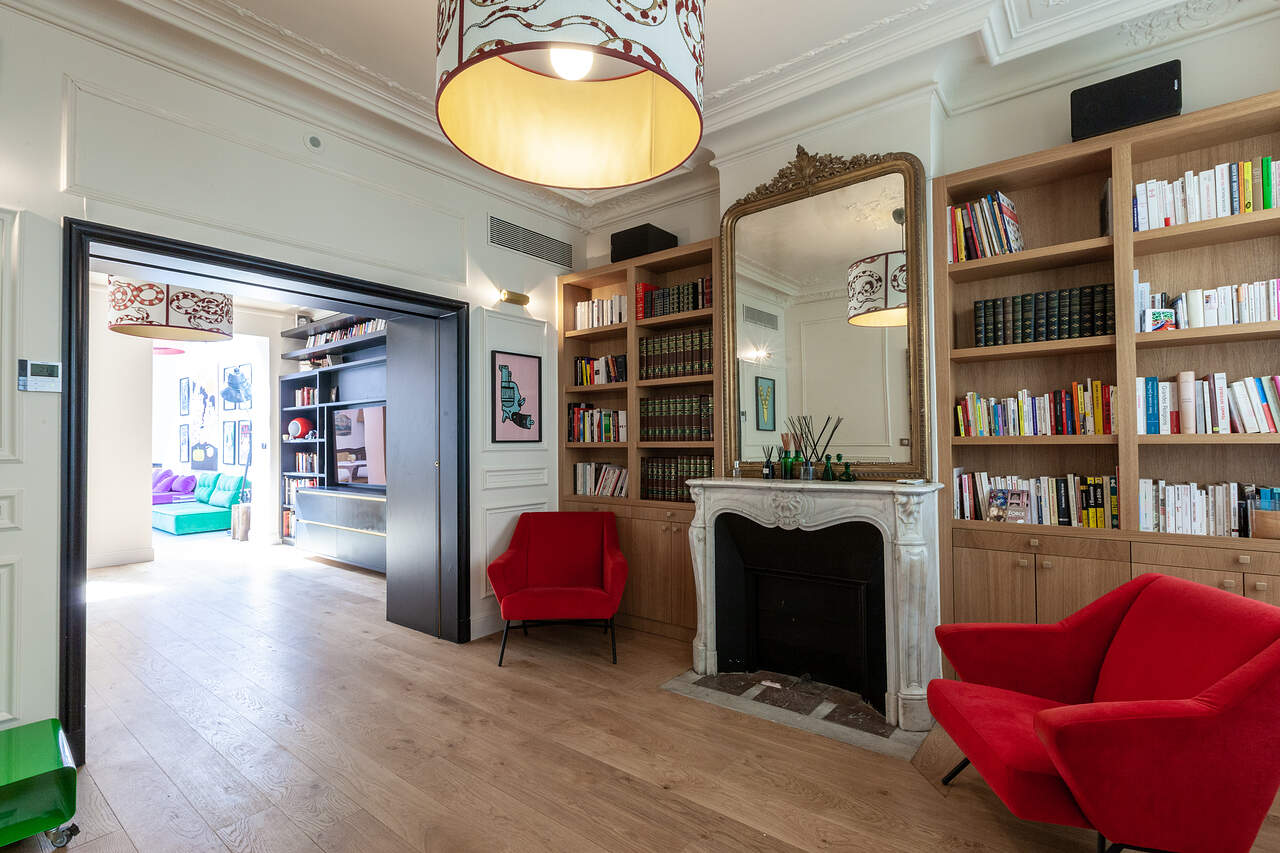 The living room