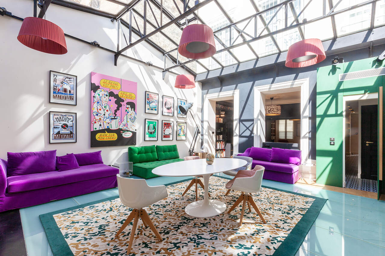The living room