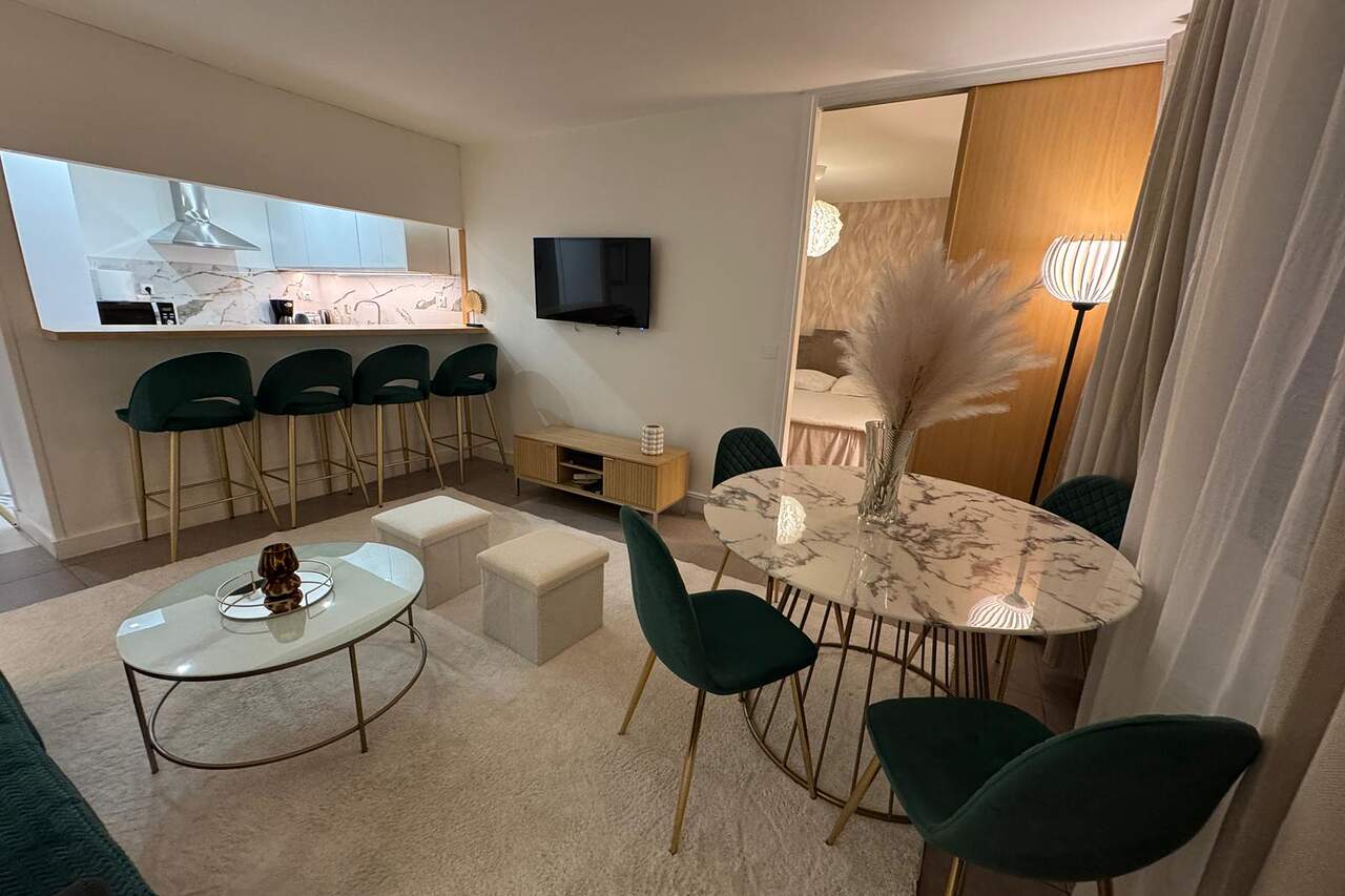 The living room