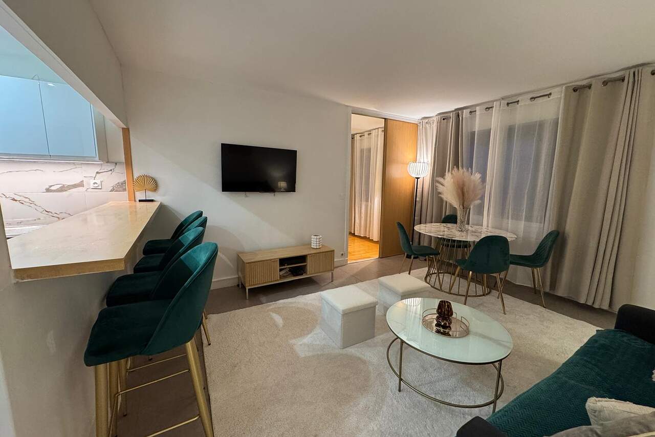 The living room
