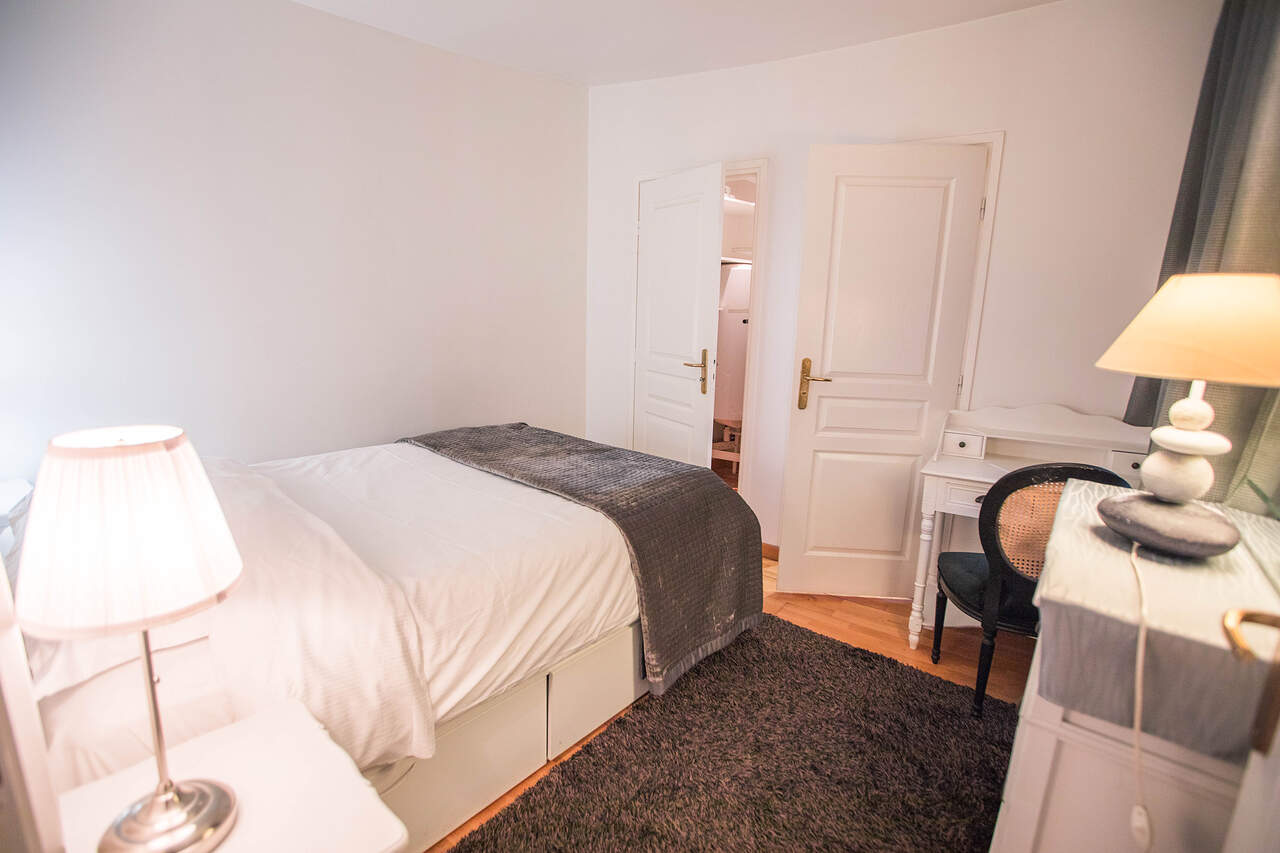 The bedroom