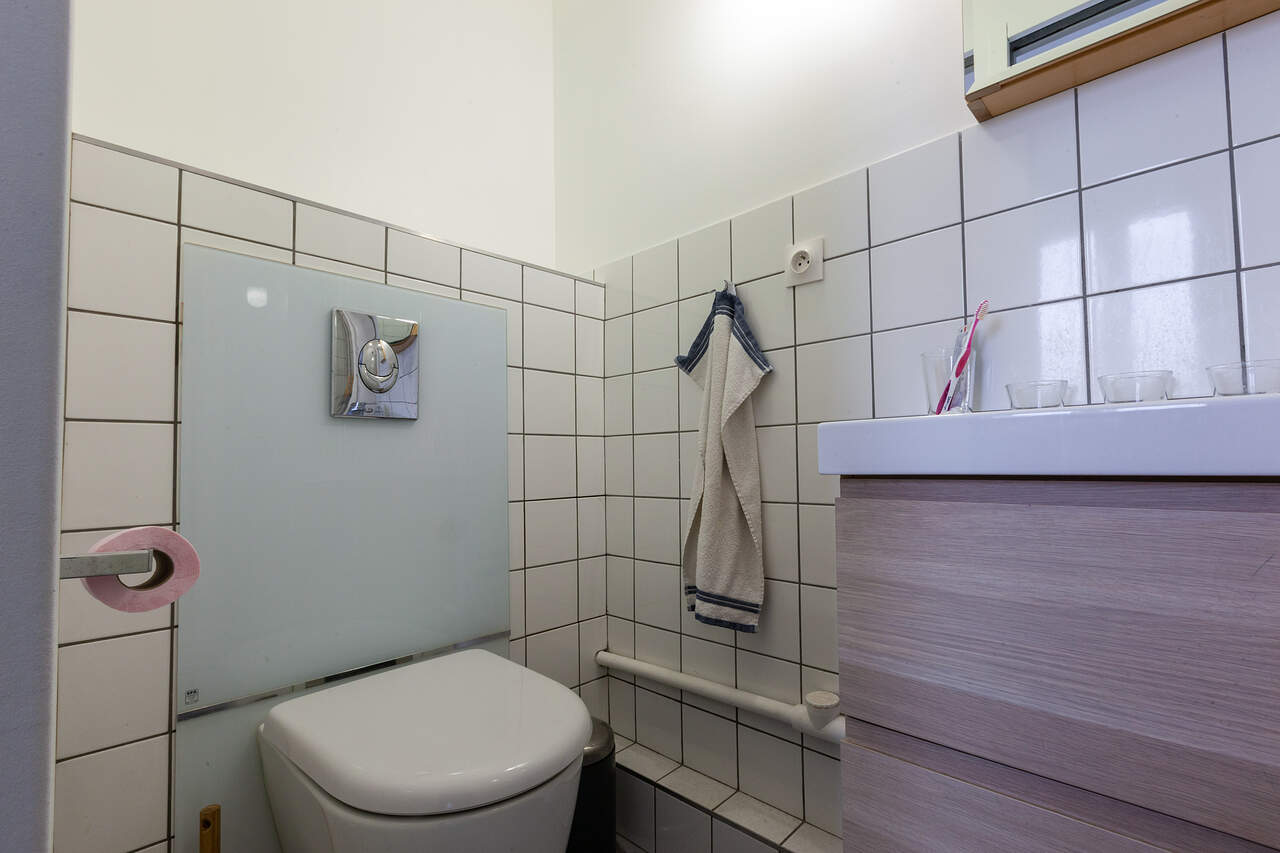 The bathroom