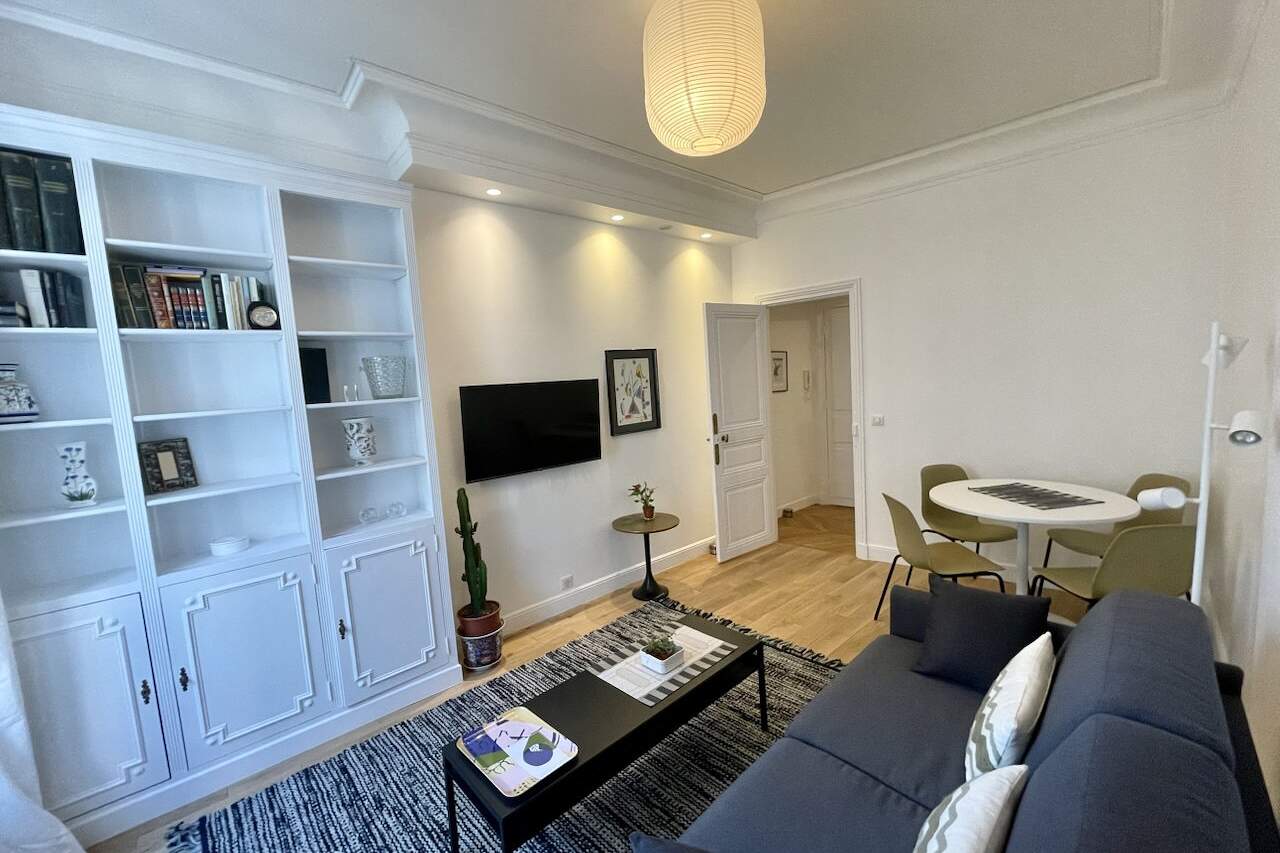 The living room