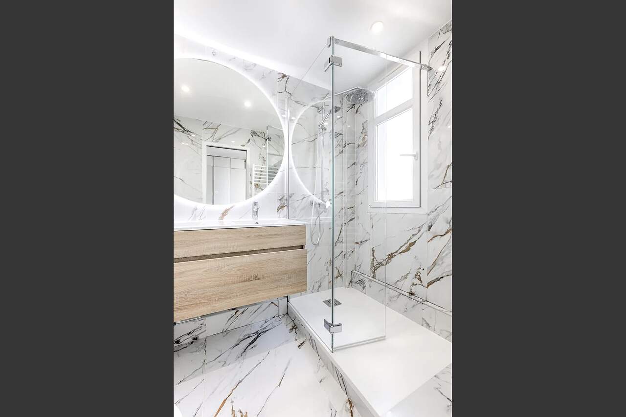 The bathroom