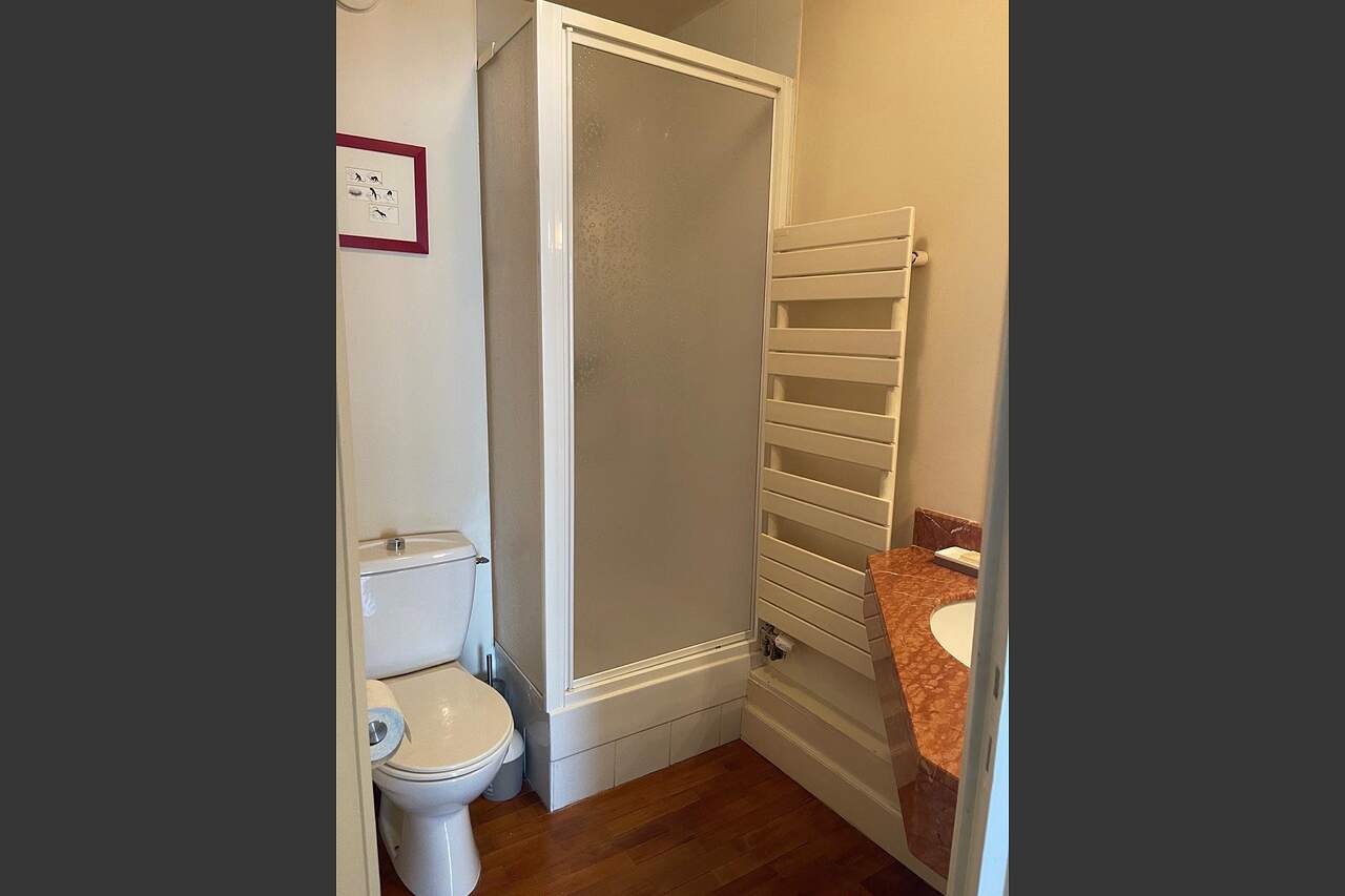 The bathroom