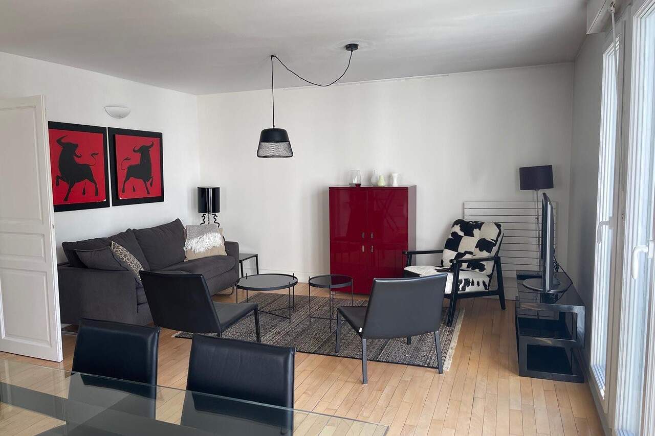 The living room