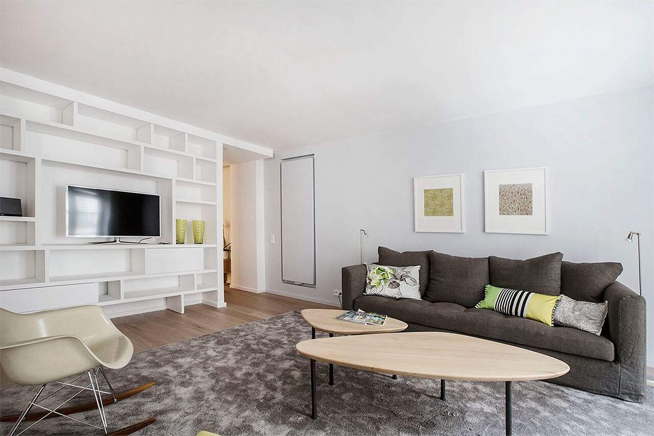 The living room