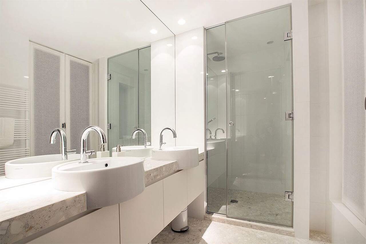 The bathroom
