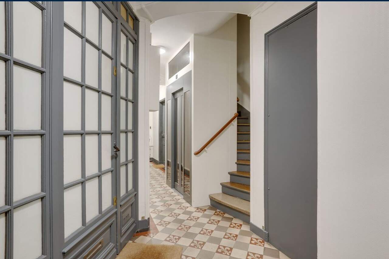 The entrance