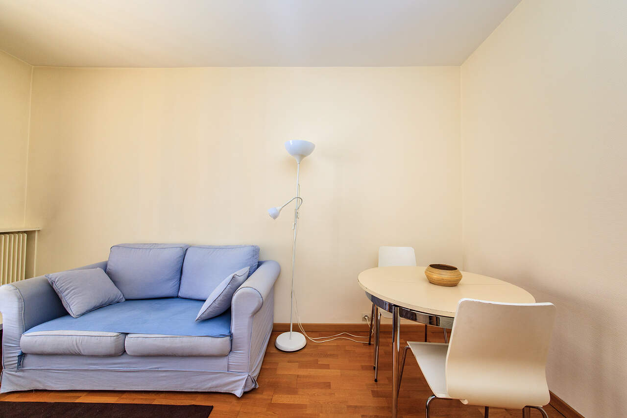 The living room