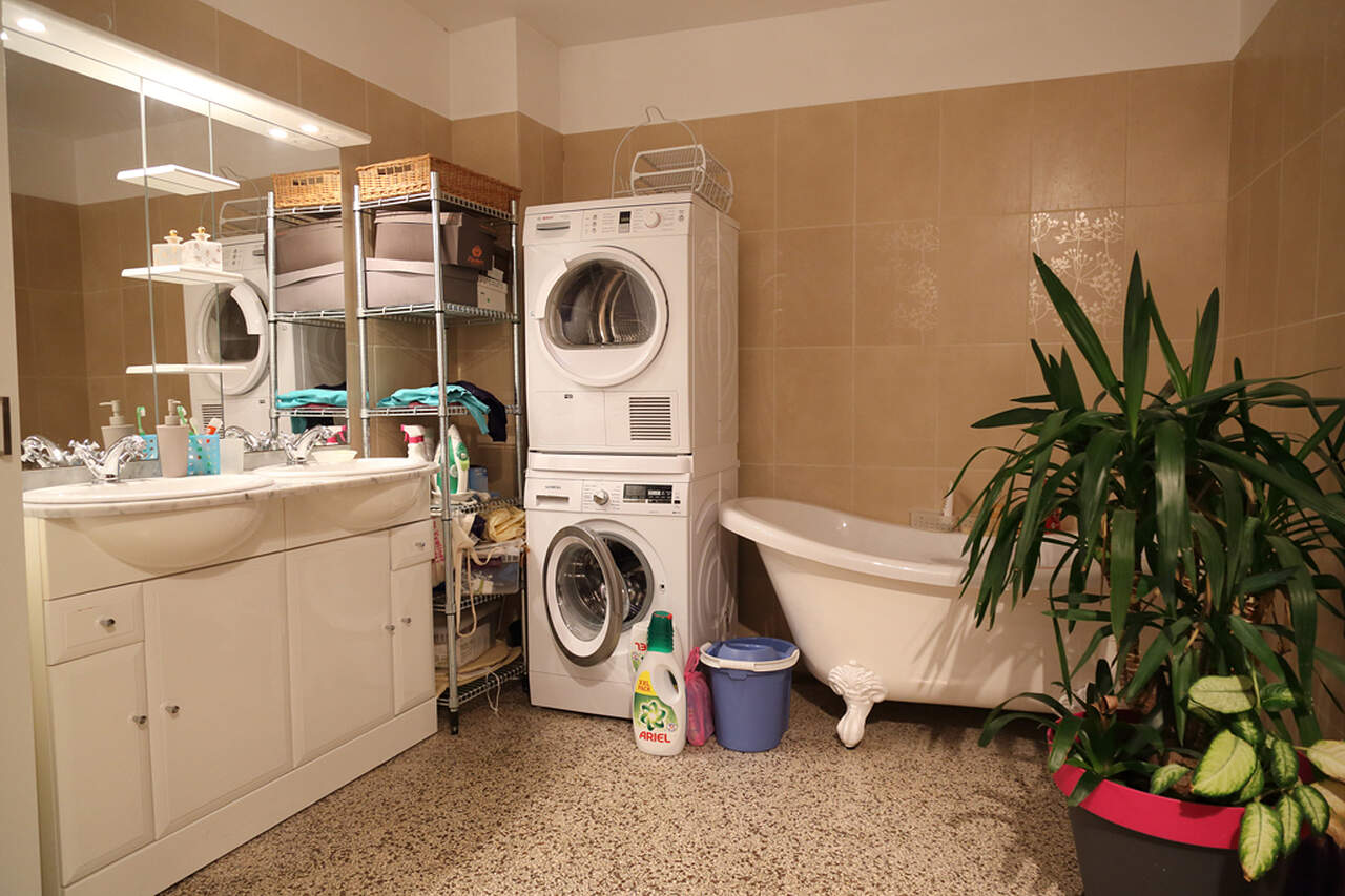 The bathroom