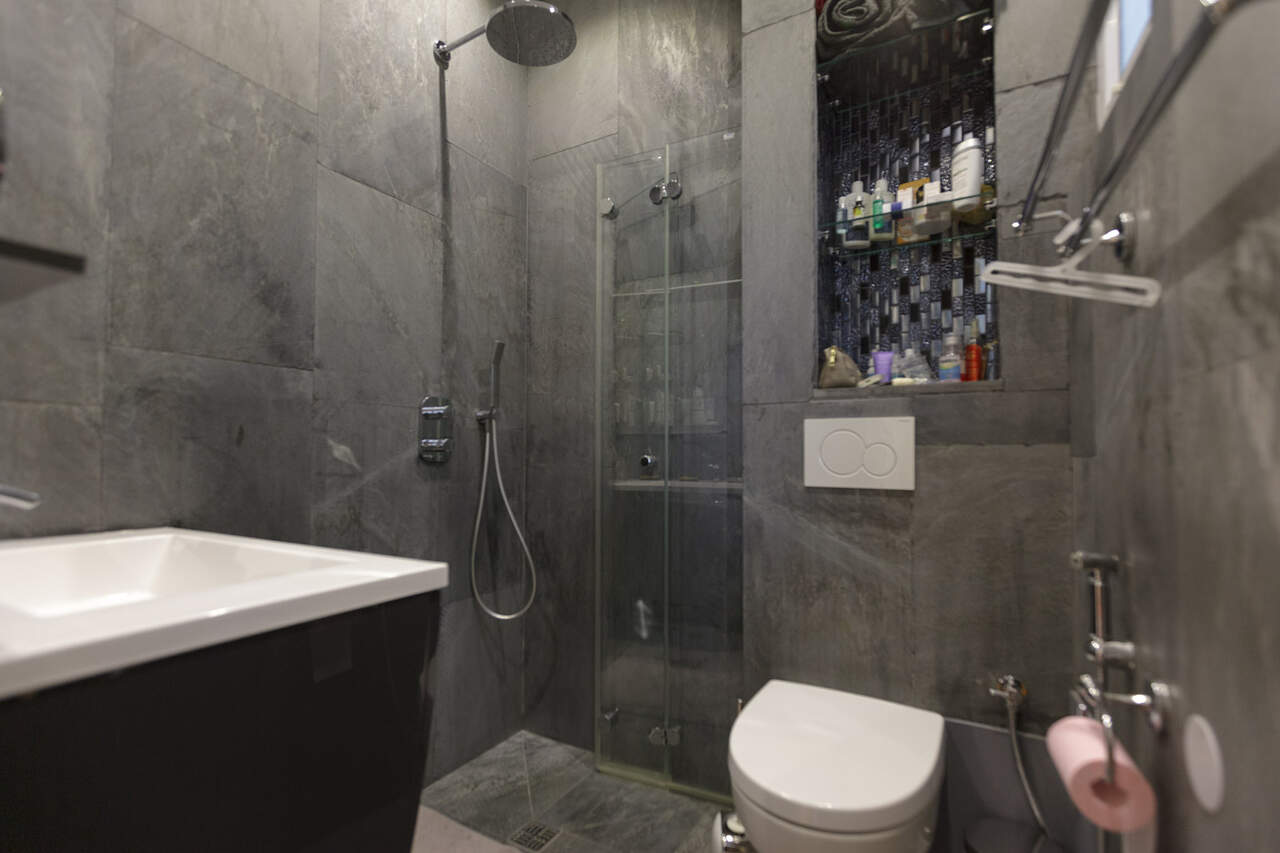 The bathroom