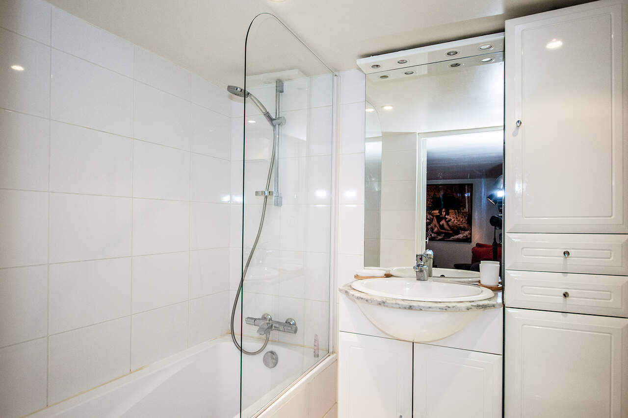 The bathroom