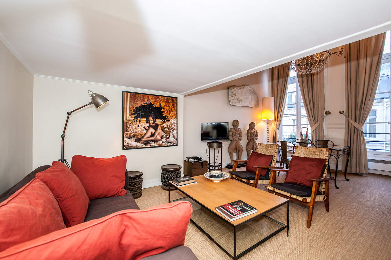 The living room