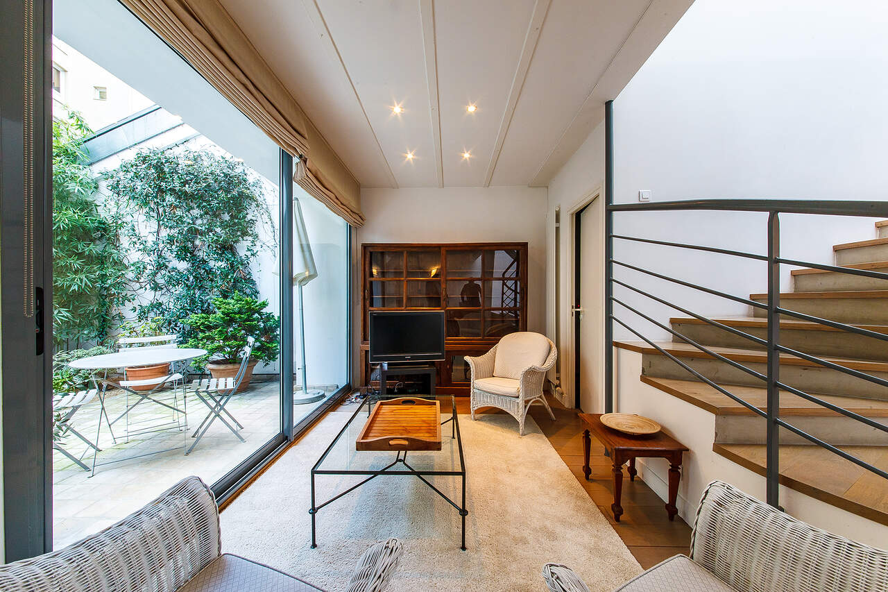 The living room