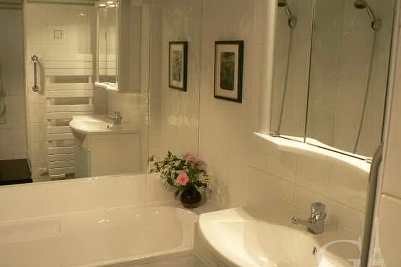 The bathroom
