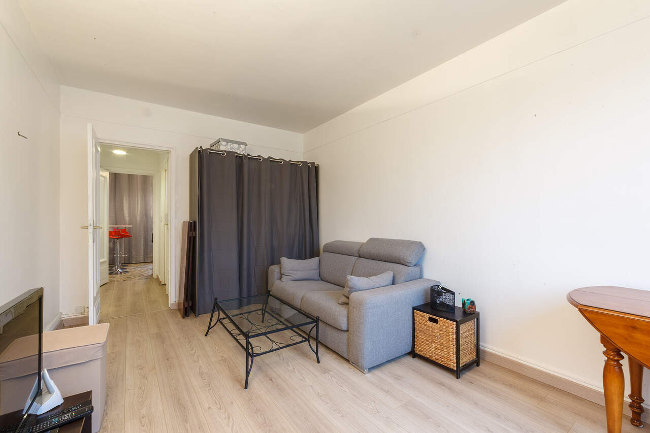 The living room