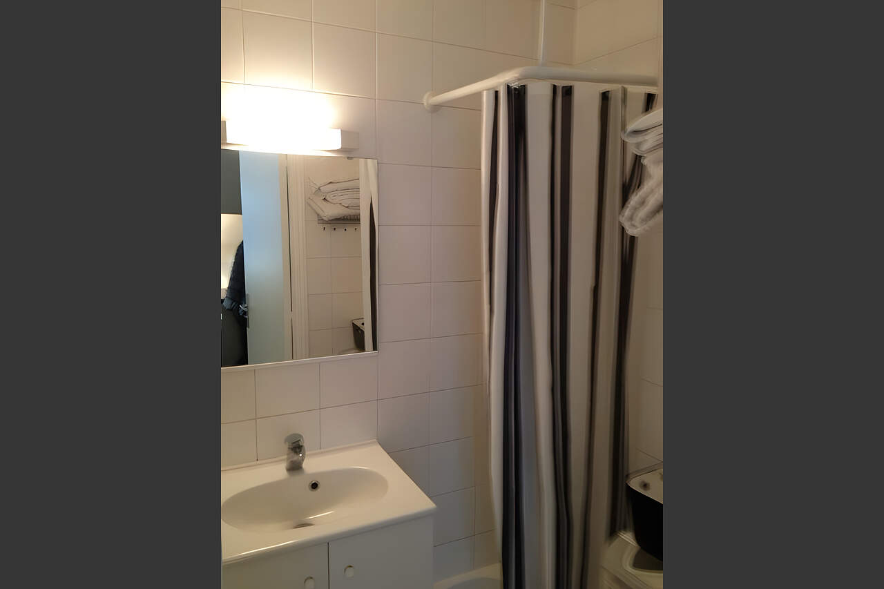 The bathroom