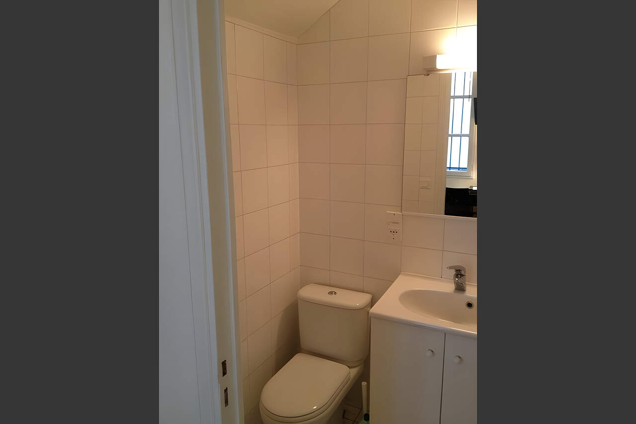 The toilet