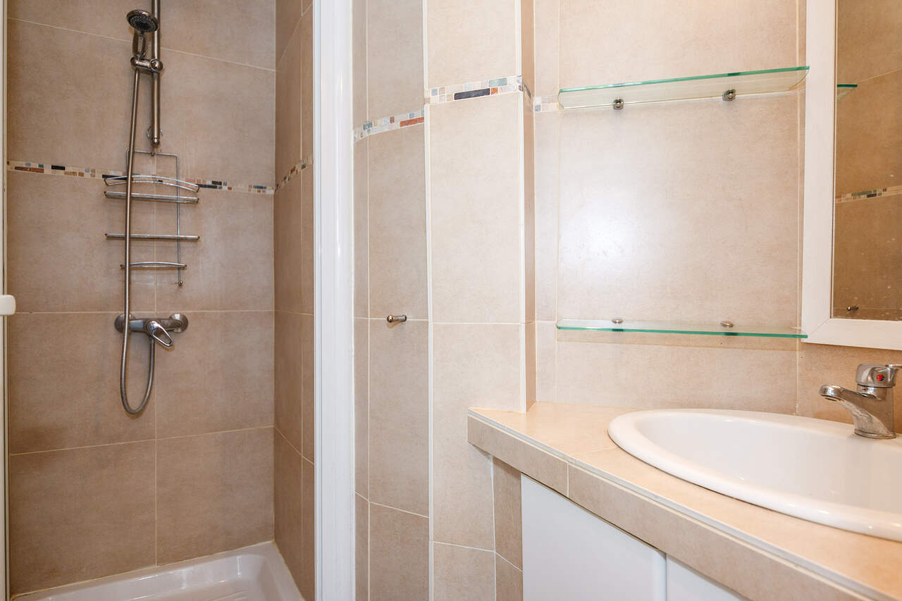 The bathroom