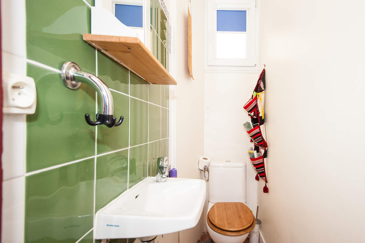 The toilet