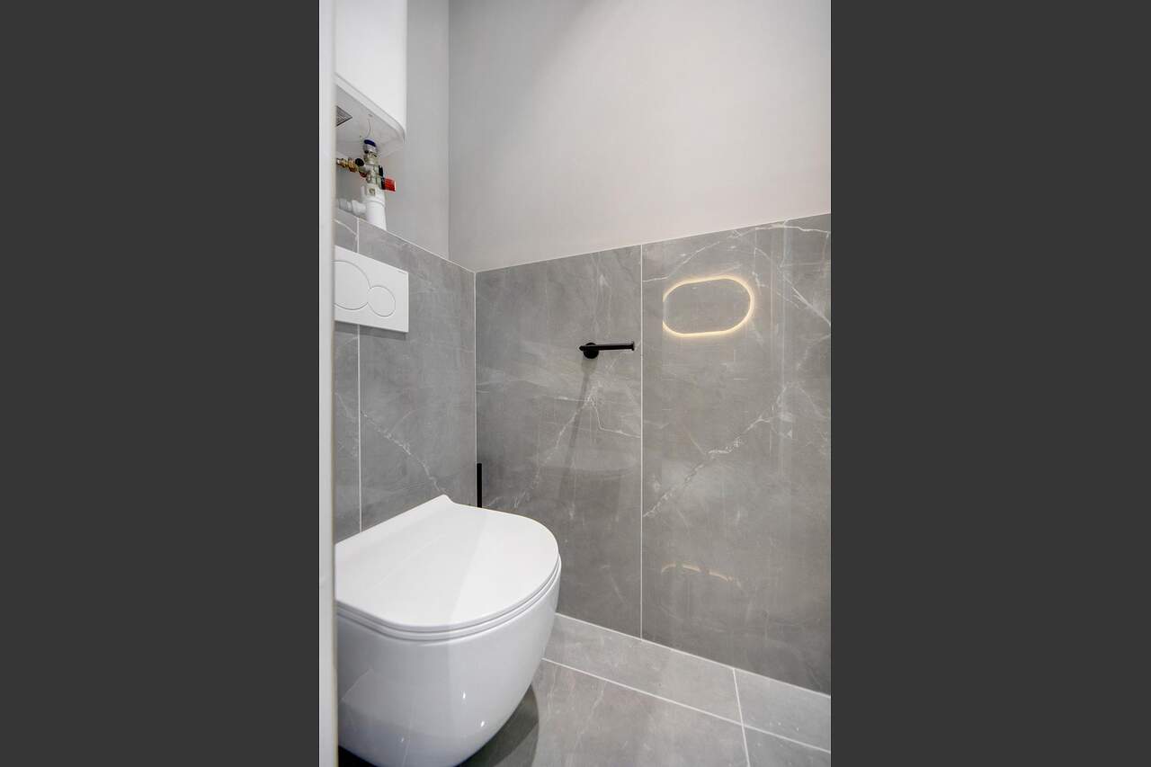 The toilet