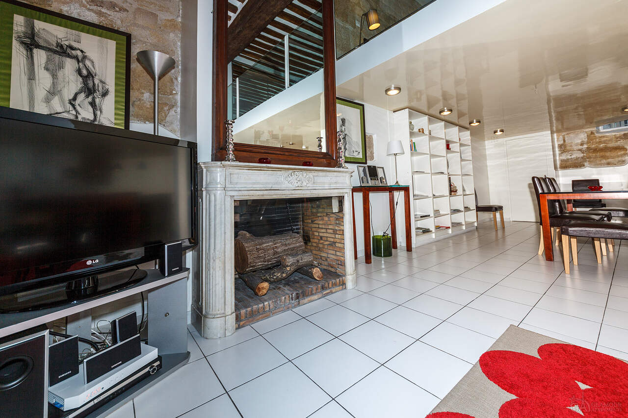 The living room