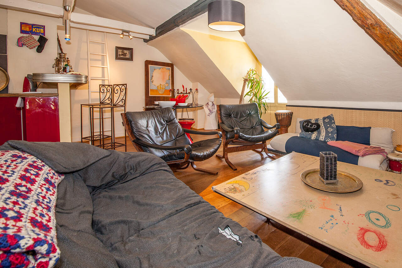The living room