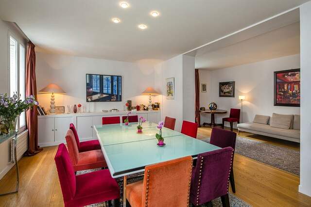 The dining room