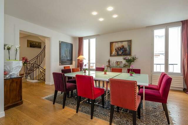The dining room