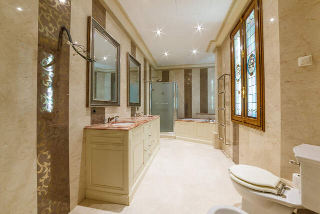 The bathroom