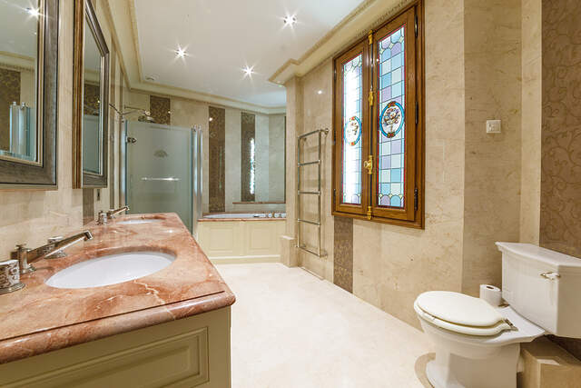 The bathroom