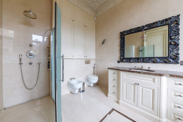The bathroom